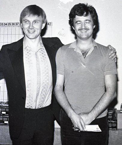 Arve Farstad og Knut Sjømæling hadde smilet på lur.